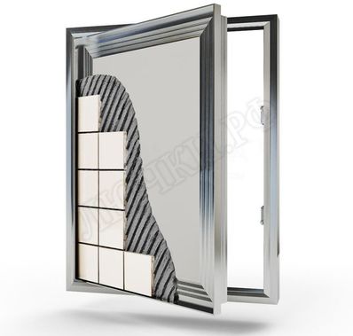 Люк-дверь под плитку Техно Противопожарный, 1 створка Люк-дверь под плитку Техно Противопожарный, 1 створка