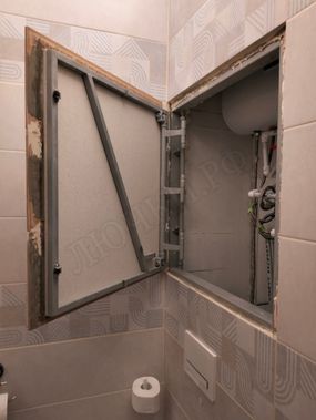 Люк под плитку Нажимной Железяка 750*2300 Люк под плитку Нажимной Железяка 750*2300