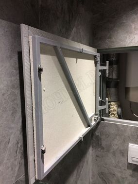 Люк под плитку Нажимной Железяка 750*2300 Люк под плитку Нажимной Железяка 750*2300