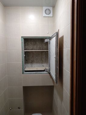 Люк под плитку Нажимной Секрет-Лайт 2 створки 1000*400 Люк под плитку Нажимной Секрет-Лайт 2 створки 1000*400