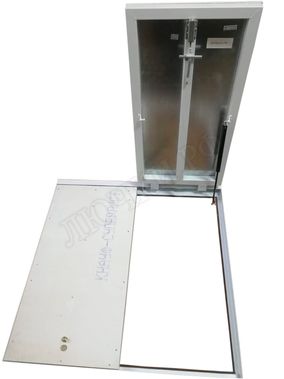 Напольный люк Самоподъемный Невидимка короб 2 створки 1000*1750 Напольный люк Самоподъемный Невидимка короб 2 створки 1000*1750