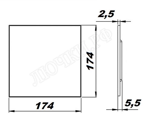 Вытяжной вентилятор airRoxy PS, бежевый, 01-165 Вытяжной вентилятор airRoxy PS, бежевый, 01-165